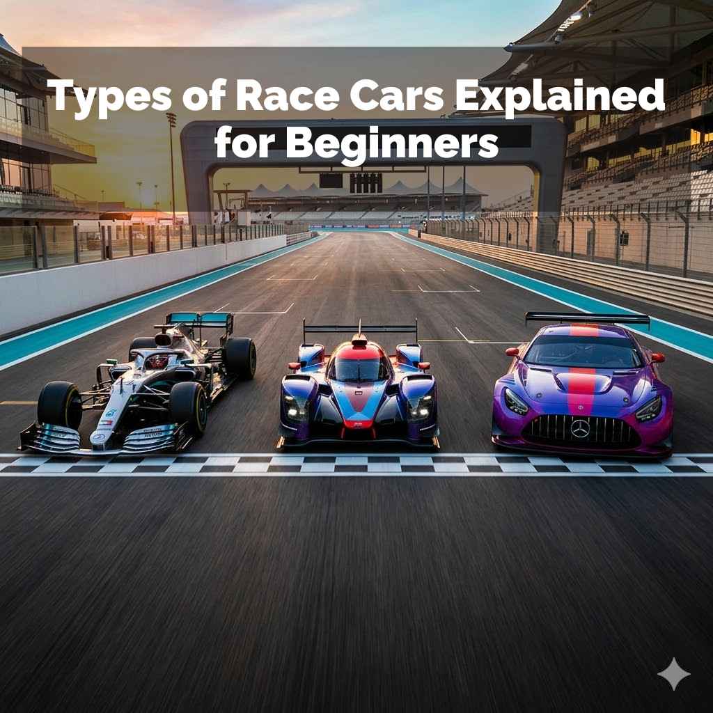 Types of Race Cars Explained for Beginners
