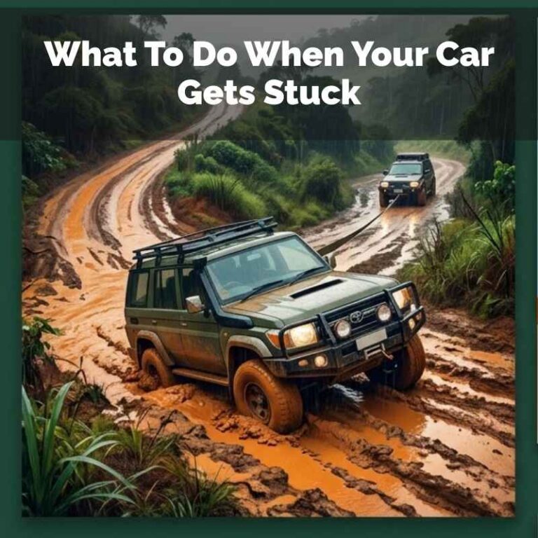 What To Do When Your Car Gets Stuck