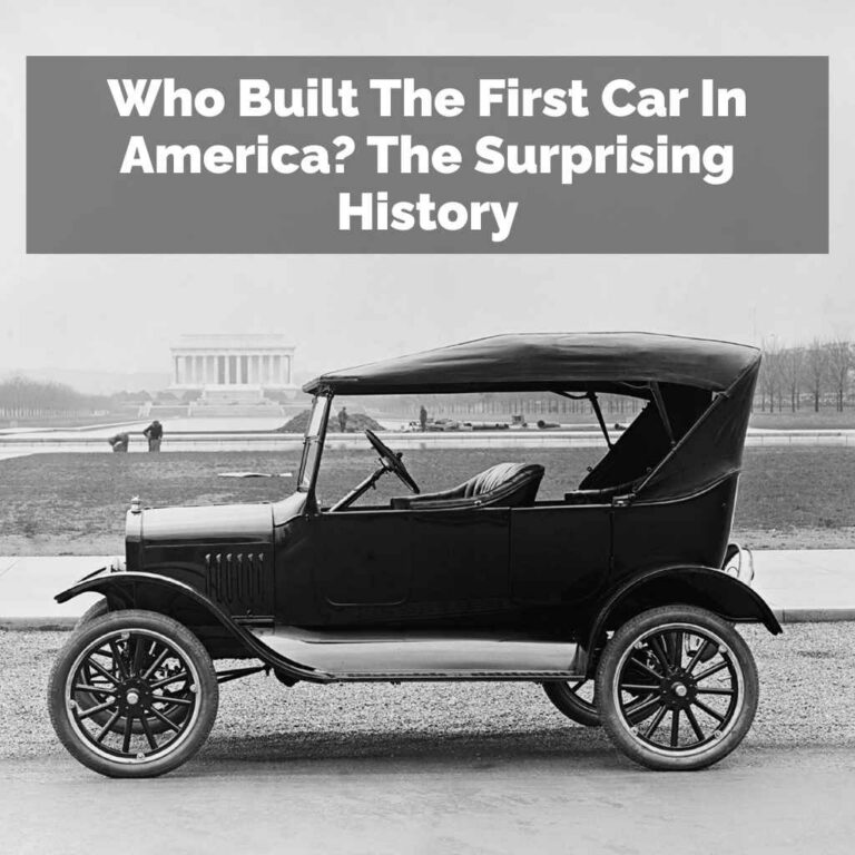 Who Built The First Car In America