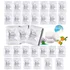 30-pack individually wrapped car air freshener refill tablets