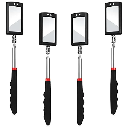 BBTO telescoping LED inspection mirror
