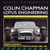 Colin Chapman: Lotus Engineering book cover