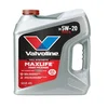 Valvoline MaxLife high mileage full synthetic 5W-20 motor oil bottle