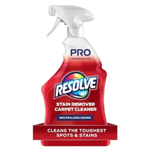Resolve professional strength spot and stain carpet cleaner