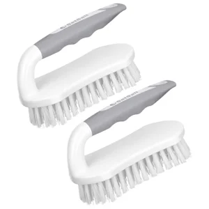 SetSail heavy duty stiff bristle scrub brush 2 pack