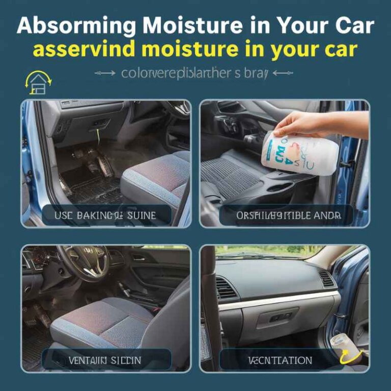 How To Absorb Moisture In Car