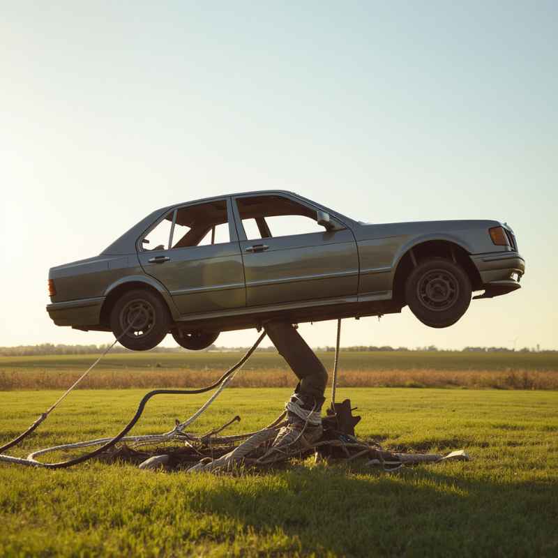 How To Move A Car With No Wheels