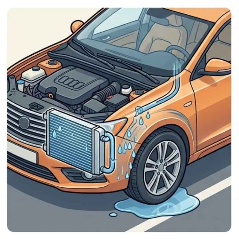 How Your Car's Air Conditioning Creates Water