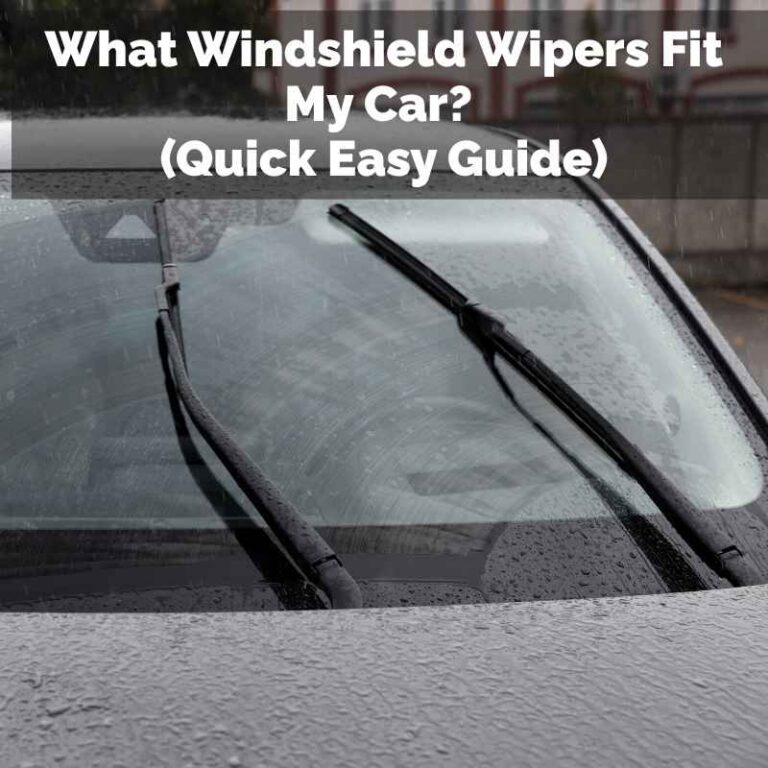 What Windshield Wipers Fit My Car