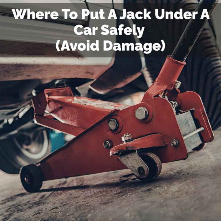 Where To Put A Jack Under A Car Safely