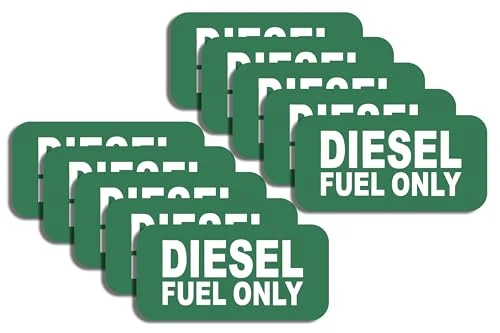 Diesel Only stickers 10-pack