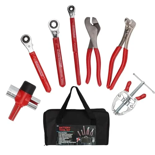 7-piece battery terminal service kit