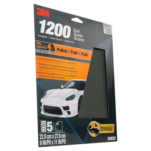 3M Wetordry 1200 grit sandpaper