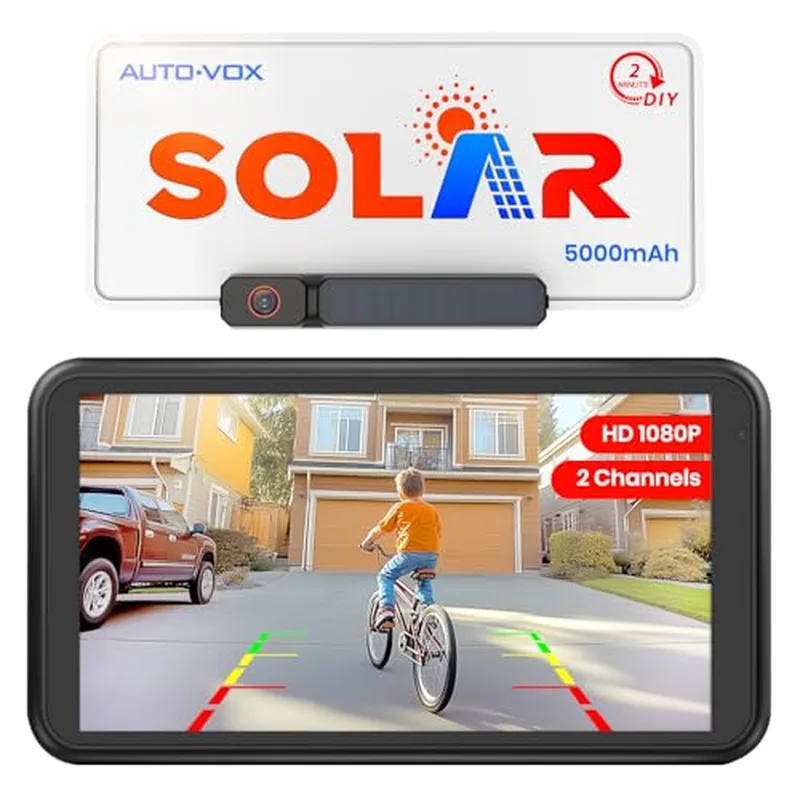 AUTO-VOX solar wireless backup camera