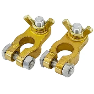 Ampper Brass Battery Terminal Connectors, Top Post