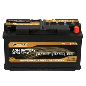 Weize Platinum AGM Battery (Group 49/H8)