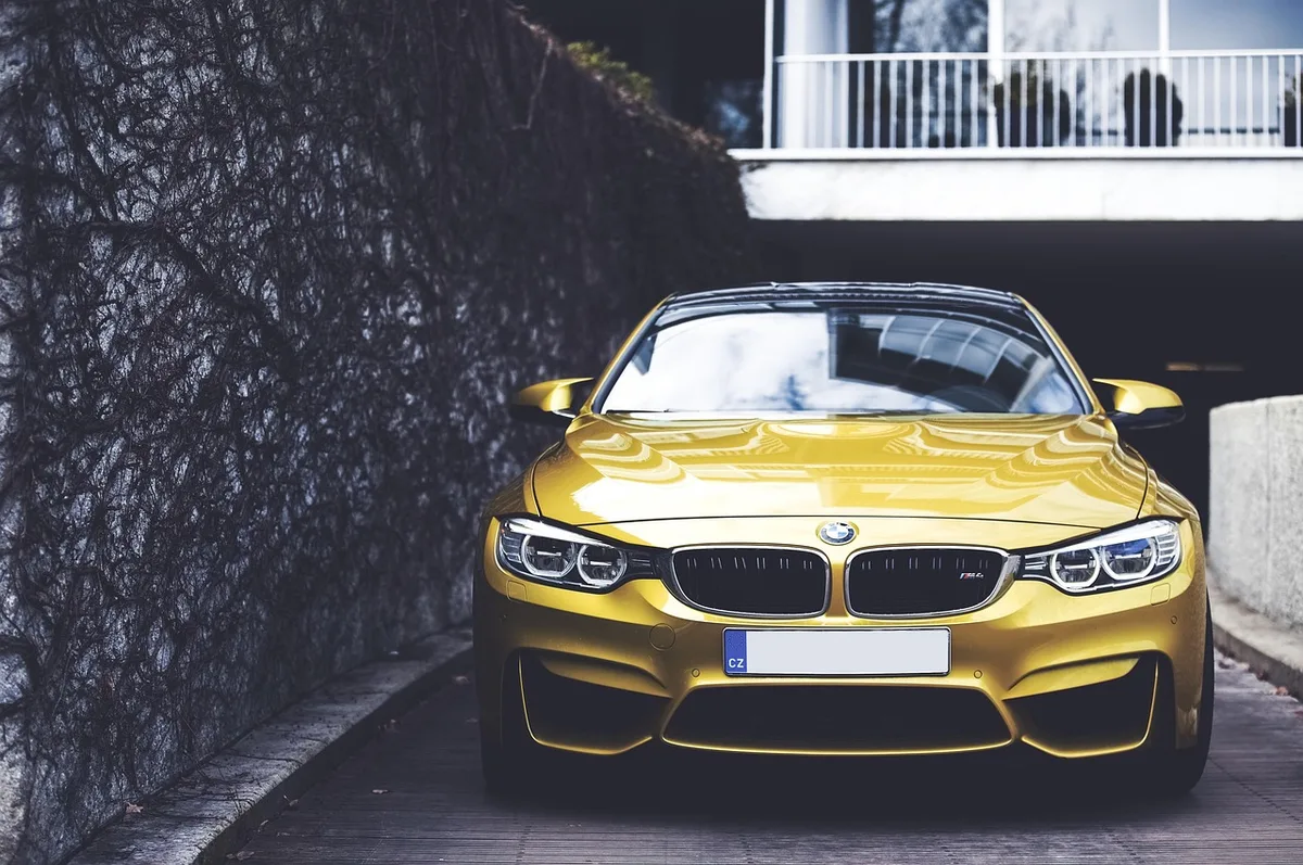Modern BMW sedan, the kind of vehicle that typically needs a Group 49 or 94R AGM battery