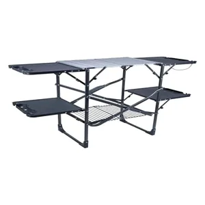 GCI Outdoor Slim-Fold Cook Station, Heat-Resistant Top