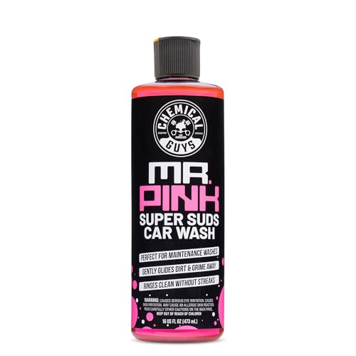 Chemical Guys Mr. Pink pH balanced car wash soap safe for clear coat