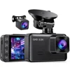 Dash Cam Front and Rear 2.5K+1080P Dual Dash Camera