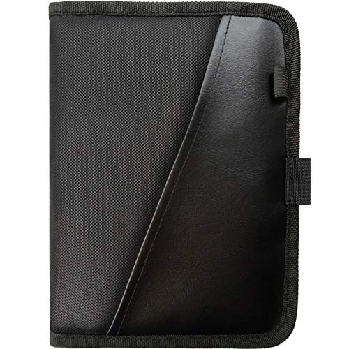 Glove box compartment organizer car document holder owner manual case pouch