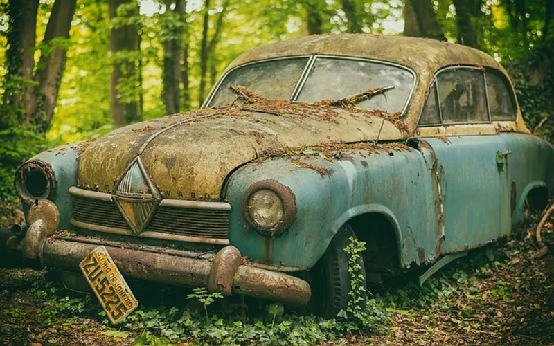 How to fix rust on a car step by step DIY car rust repair — sanding rust down to bare metal