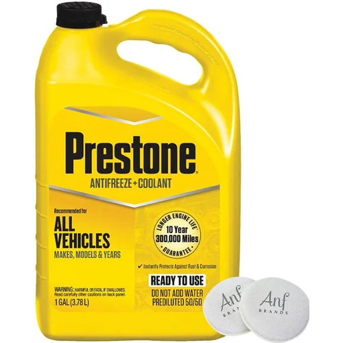 Prestone 50/50 Ready-to-Use Antifreeze Coolant, 1 Gallon