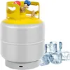 30 lb refrigerant recovery tank with Y-valve for car AC