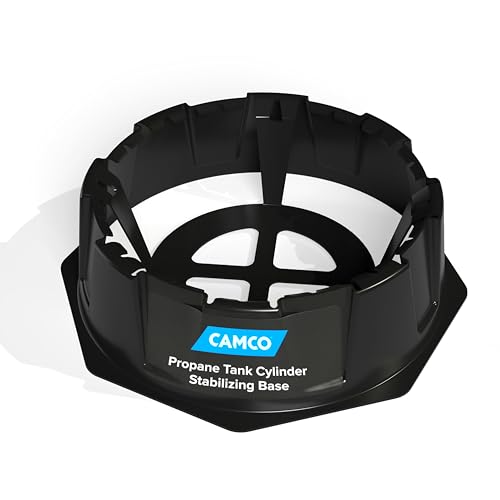 Camco Cylinder Stabilizing Base for 20 lbs and 30 lbs Propan
