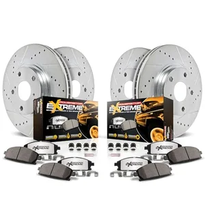 PowerStop Front & Rear Drilled/Slotted Brake Kit