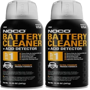 NOCO E404 Battery Terminal Cleaner Spray with Acid Detector