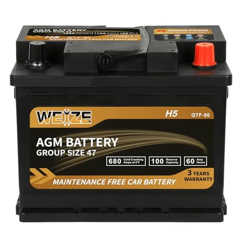 Weize Platinum AGM battery Group 47
