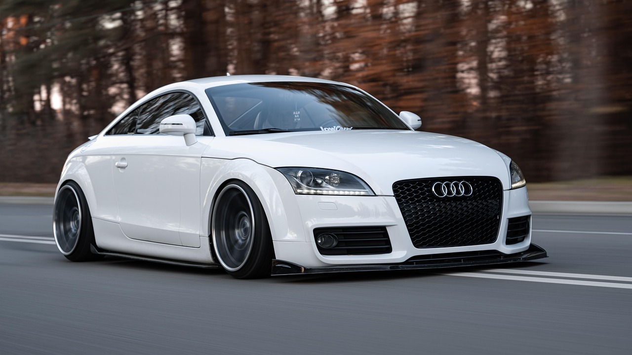 Audi luxury car — manufactured by Audi AG, a Volkswagen Group subsidiary