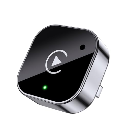 2-in-1 wireless CarPlay and Android Auto adapter dongle for phone mirroring