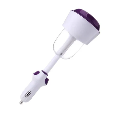UHANBUT Car Humidifier, Portable Mini Aromatherapy Essential Oil Diffuser, 360-Degree Rotation Cool Mist Humidifier, Vehicle Air Freshener Diffuser