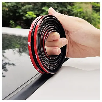 16.4ft/5M Cuttable T-Car Sunroof Cover Seal Rubber Trim,Dust Proof&Weather Stripping ...