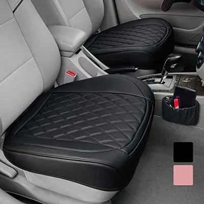 2 Pack Leather Front Car Seat Cover, Anti-Slip and Full ...