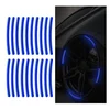 20PCS Car Wheel Stripe Reflective Stickers