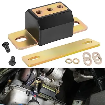 3.1108G General Transmission Mount Performance Polyurethane Mounts Bracket Set Fit for GM Cars and Trucks TH350, TH400, 700R4, and for Chevy Turbo Most Transmissions