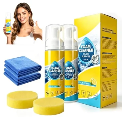 4-in-1 Multi-Enzyme Foam Spray Cleaner, 10OZ 2PCS Foam ...