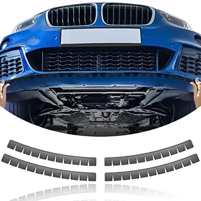 4 Pack Bumper Scrape Guard for Cars Front Bumper Protector Luxury car for Cars Anti-Scratch Bumper Scrape Guard Skid Plate DIY Kit Bumper Buddy