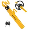 JETMORE Adjustable Steering Wheel Lock with Keys