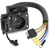 Nilight Dual Output 4-Way to 7-Way RV Adapter