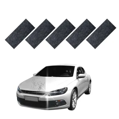 5PCS Nano Sparkle Cloth for Car Scratches,Nanotechnology Scratch Remover, Effectively Remove...