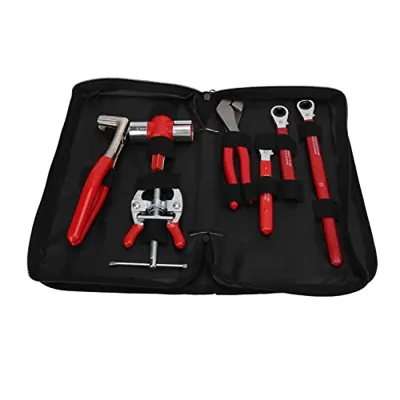 7pcs Battery Service Kit Steel Terminal Pliers Wrench Brush Spreader P