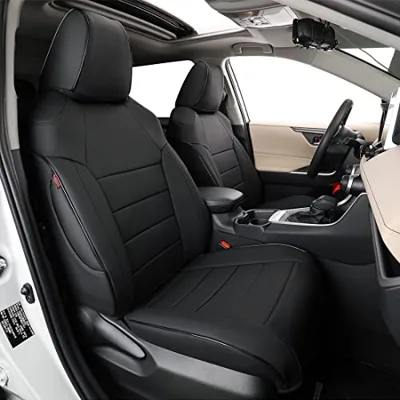 EKR Rav4 Seat Covers Custom Fit for Toyota Rav4 (Only Hybrid) 2019-2025 LE,XLE,XLE ...