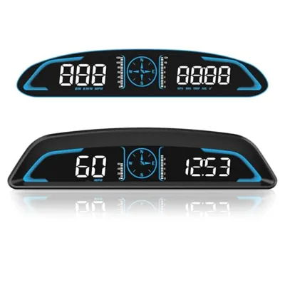 SinoTrack Digital GPS Speedometer Universal Heads Up Display for Car 5.5 inch Large LCD ...