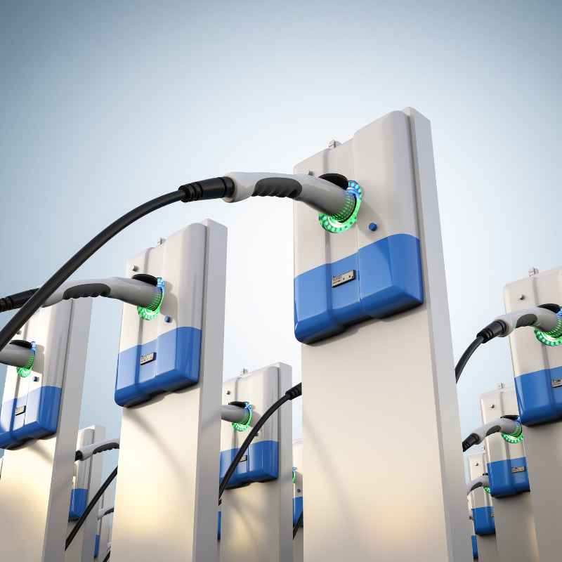 How Electric Car Charging Stations Are Powered