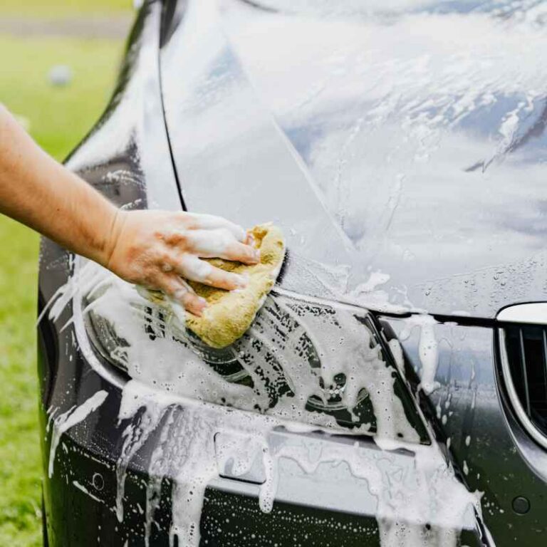 How to Wash Your Car on Grass Safely & Effectively