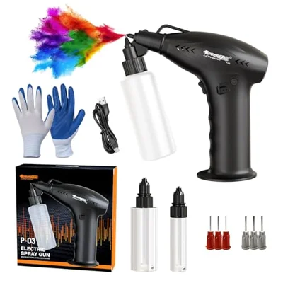 Lionbow Electric Paint Sprayer Gun Handheld Electric ...